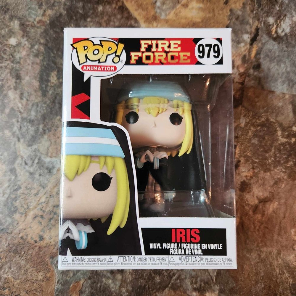 Funko Pop Fire Force Iris 979 w/ soft protector